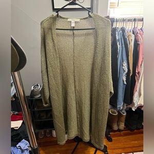 Green Cardigan